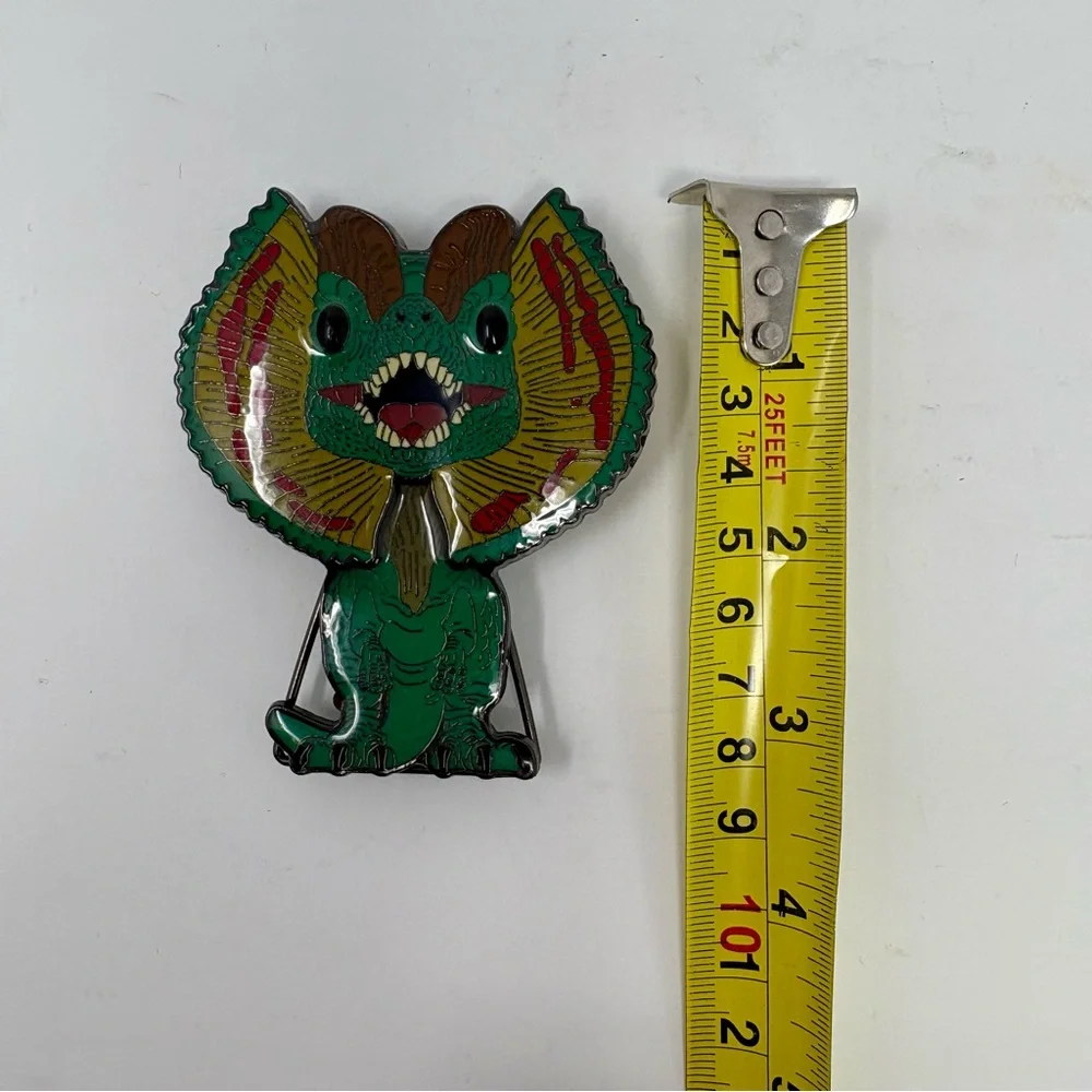 Funko Jurassic Park Dilophosaurus Enamel Pin 3 Post Stand Up 3” 2022